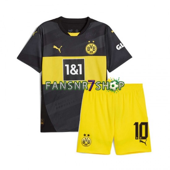 Borussia Dortmund fußball trikot Julian Brandt 10 Kinder Auswärts 2024-2025 Kurzarm