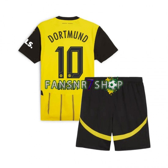 Borussia Dortmund fußball trikot Julian Brandt 10 Kinder Heim 2024-2025 Kurzarm