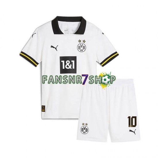 Borussia Dortmund fußball trikot Julian Brandt 10 Kinder Ausweich 2024-2025 Kurzarm
