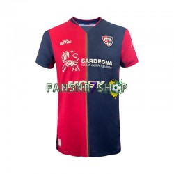 Cagliari fußball trikot Herren Heim 2024-2025 Kurzarm