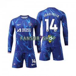 Chelsea fußball trikot Joao Felix 14 Kinder Heim 2024-2025 Langarm Chelsea fußball trikot Joao Felix 14 Kinder Heim 2024-2025 Langarm