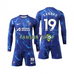 Chelsea fußball trikot Sancho 19 Kinder Heim 2024-2025 Langarm Chelsea fußball trikot Sancho 19 Kinder Heim 2024-2025 Langarm