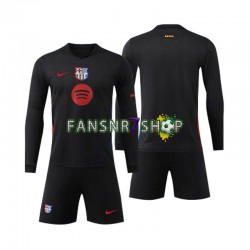 FC Barcelona fußball trikot Kinder Auswärts 2024-2025 Langarm