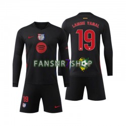 FC Barcelona fußball trikot Lamine Yamal 19 Kinder Auswärts 2024-2025 Langarm