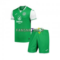 Hibernian fußball trikot Kinder Heim 2024-2025 Kurzarm