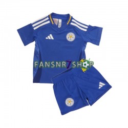Leicester City fußball trikot Kinder Heim 2024-2025 Kurzarm