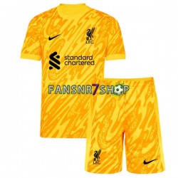Liverpool fußball trikot Torhüter Kinder Viertes 2024-2025 Kurzarm