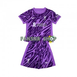Liverpool fußball trikot Torhüter Kinder Ausweich 2024-2025 Kurzarm