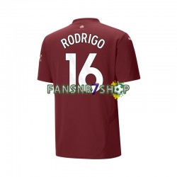 Manchester City fußball trikot RODRIGO 16 Herren Ausweich 2024-2025 Kurzarm