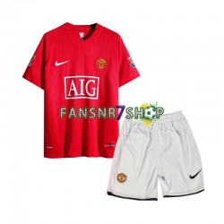 Manchester United fußball trikot 2007 Kinder Heim Retro Kurzarm