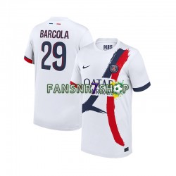 Paris Saint-Germain fußball trikot Bradley Barcola 29 Herren Auswärts 2024-2025 Kurzarm