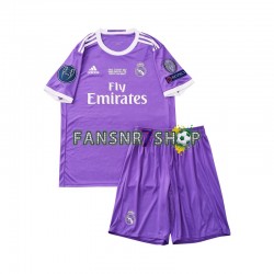 Real Madrid fußball trikot 2016 Kinder Auswärts Retro Kurzarm