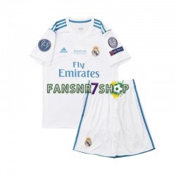 Real Madrid fußball trikot 2017 Kinder Heim Retro Kurzarm