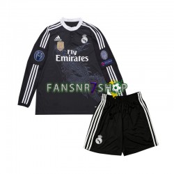 Real Madrid fußball trikot 2014 Kinder Ausweich Retro Langarm