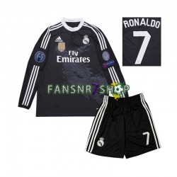 Real Madrid fußball trikot Cristiano Ronaldo 7 2014 Kinder Ausweich Retro Langarm