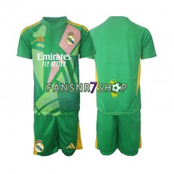 Real Madrid fußball trikot Torhüter Kinder Ausweich 2024-2025 Kurzarm
