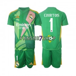 Real Madrid fußball trikot Thibaut Courtois 1 Torhüter Kinder Ausweich 2024-2025 Kurzarm