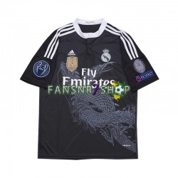 Real Madrid fußball trikot 2014 Herren Ausweich Retro Kurzarm