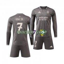 Real Madrid fußball trikot Vinicius Junior 7 Kinder Ausweich 2024-2025 Langarm