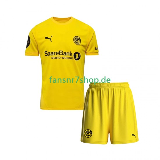 FK Bodø/Glimt fußball trikot Kinder Heim 2025 Kurzarm