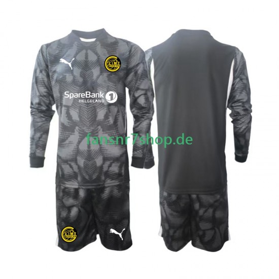FK Bodø/Glimt fußball trikot Torhüter Kinder Heim 2025 Langarm