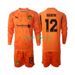 FK Bodø/Glimt fußball trikot Nikita Haikin 12 Torhüter Kinder Auswärts 2025 Langarm