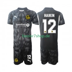 FK Bodø/Glimt fußball trikot Nikita Haikin 12 Torhüter Kinder Heim 2025 Kurzarm