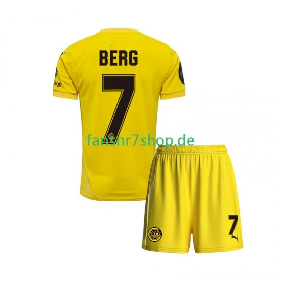 FK Bodø/Glimt fußball trikot Patrick Berg 7 Kinder Heim 2025 Kurzarm