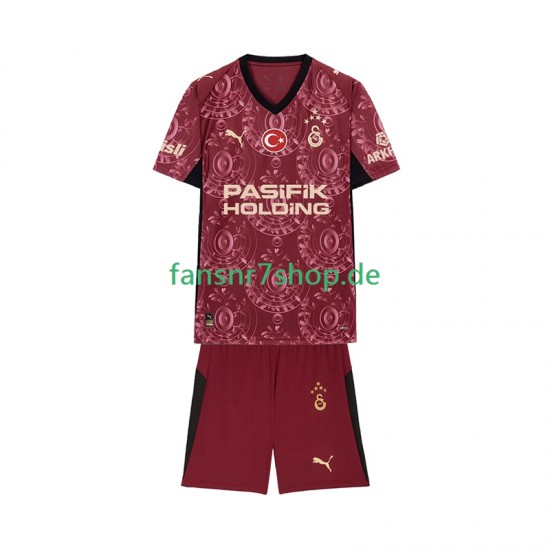 Galatasaray fußball trikot Kinder Ausweich 2025-2026 Kurzarm Galatasaray fußball trikot Kinder Ausweich 2025-2026 Kurzarm
