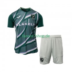 Norwich City fußball trikot Kinder Auswärts 2025-2026 Kurzarm