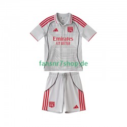 Olympique Lyon fußball trikot Kinder Ausweich 2025-2026 Kurzarm