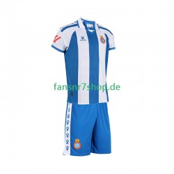 RCD Espanyol fußball trikot Kinder Heim 2025-2026 Kurzarm