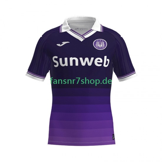 RSC Anderlecht fußball trikot Herren Heim 2025-2026 Kurzarm