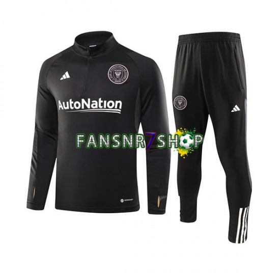 Inter Miami Sweatshirts Anzüge Schwarz 2023-2024