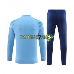 Manchester City Sweatshirts Anzüge Blau 2023-2024