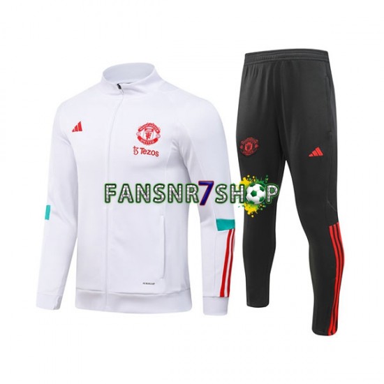 Manchester United Trainingsanzüge Weiß 2023-2024