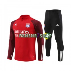Olympique Lyon Sweatshirts Anzüge Rot 2023-2024