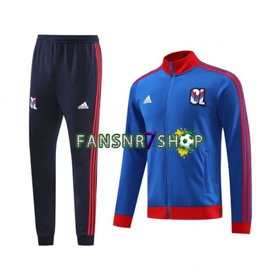 Olympique Lyon Trainingsanzüge Rot Blau 2023-2024