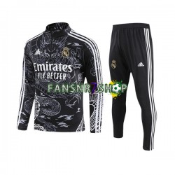Real Madrid Dragon Sweatshirts Anzüge Schwarz 2023-2024