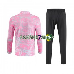 Real Madrid Dragon Sweatshirts Anzüge Pink 2023-2024