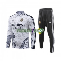 Real Madrid Dragon Sweatshirts Anzüge Weiß 2023-2024