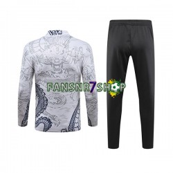Real Madrid Dragon Sweatshirts Anzüge Weiß 2023-2024