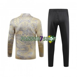 Real Madrid Dragon Sweatshirts Anzüge Gelb 2023-2024