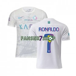 Al-Nassr fußball trikot Ronaldo 7 Herren Ausweich 2023-2024 Kurzarm