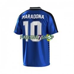Argentinien fußball trikot MARADONA 10 Kinder Auswärts Retro 1994 Kurzarm
