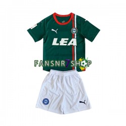 fußball trikot Deportivo Alaves Kinder Auswärts 2023-2024 Kurzarm