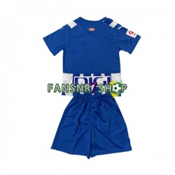 fußball trikot Deportivo Alaves Kinder Heim 2023-2024 Kurzarm