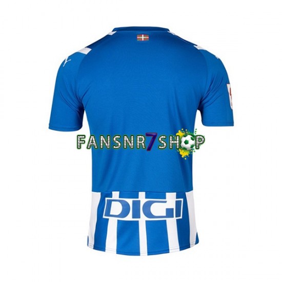 fußball trikot Deportivo Alaves Herren Heim 2023-2024 Kurzarm