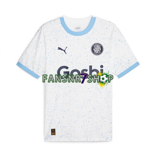 fußball trikot Girona Herren Auswärts 2023-2024 Kurzarm