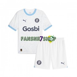 fußball trikot Girona Kinder Auswärts 2023-2024 Kurzarm